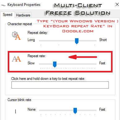 Multi-Client Freeze