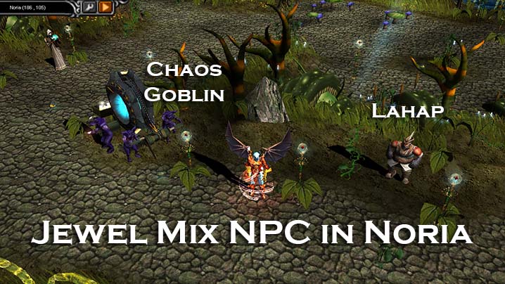 Lahap Jewel Mix NPC in Noria