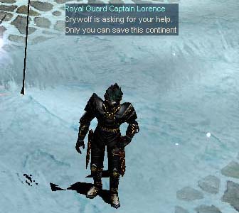 royal guard captain lorence